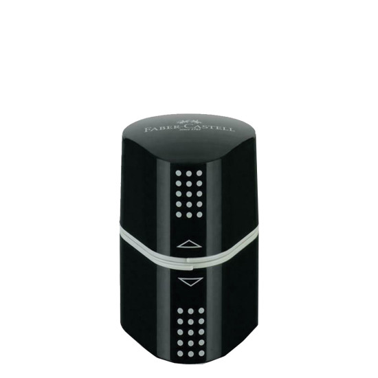 Faber Castell grip 283899 ξύστρα βαρελάκι τριπλή μαύρη