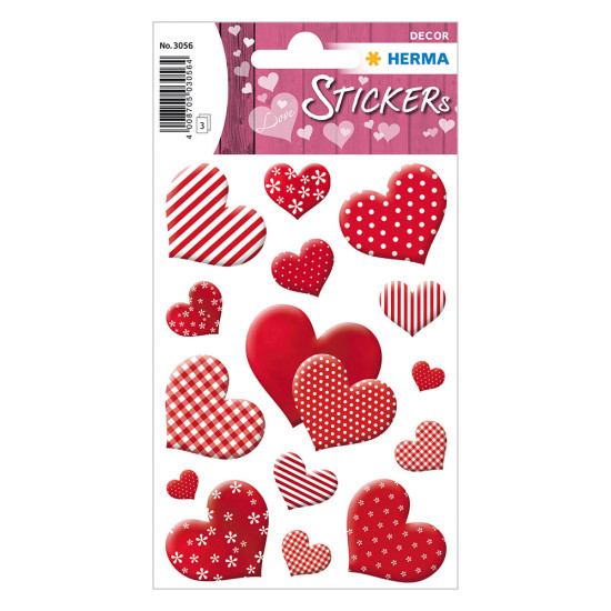 Herma decor 3056 αυτοκόλλητα καρδούλες
