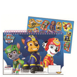Gim 334-13416 μπλοκ ζωγραφικής 40φ Paw patrol