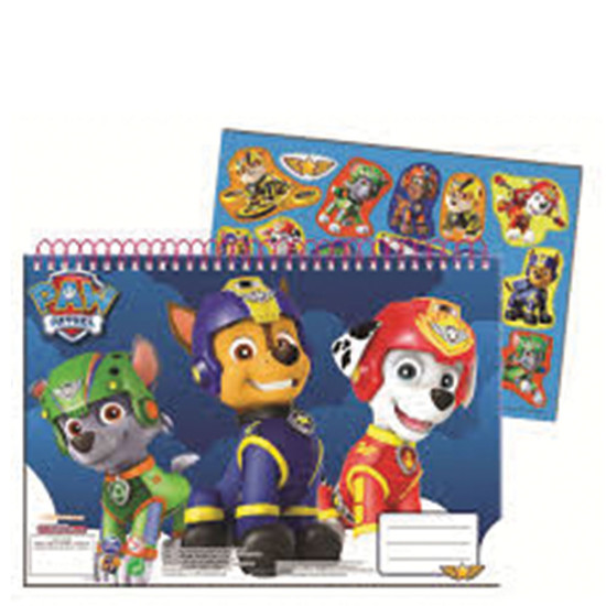 Gim 334-13416 μπλοκ ζωγραφικής 40φ Paw patrol