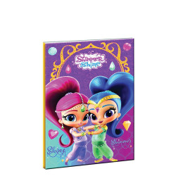 Gim 334-46400 τετράδιο καρφίτσα 17x25 Shimmer and Shine