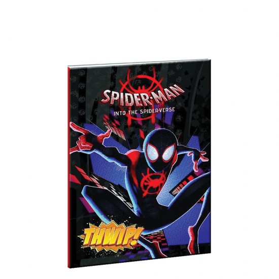Gim 337-71400 τετράδιο καρφίτσα 17x25 Spiderman animated