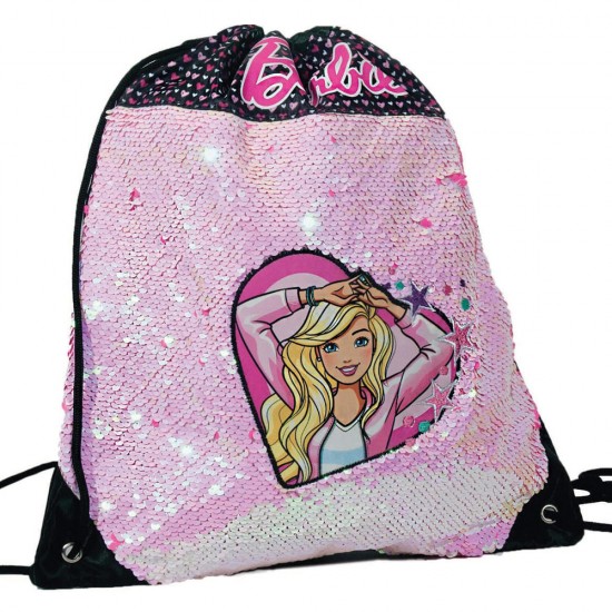 Gim 349-64261 τσάντα γυμναστηρίου Barbie sparkle
