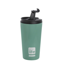 Ecolife 33-BO-4001 μεταλλικό ποτήρι coffee Thermos 370ml light blue