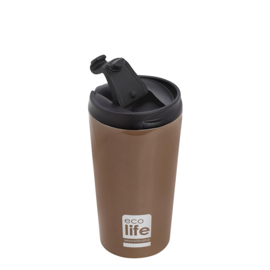 Ecolife 33-BO-4002 μεταλλικό ποτήρι coffee Thermos 370ml bronze