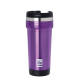 Ecolife 33-BO-4011 μεταλλικό ποτήρι coffee Thermos plastic 420ml μωβ