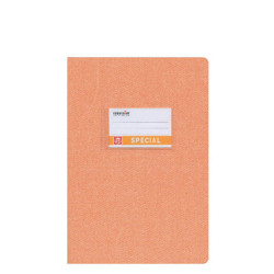 Τυποτράστ Special jeans 4166 τετράδιο καρφίτσα ριγέ 17x25cm 50φ πορτοκαλί