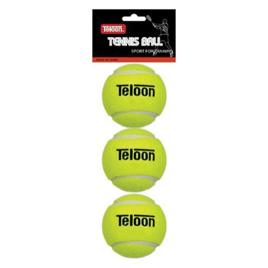 Teloon 42-325 σετ μπαλάκια tennis 3τμχ