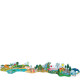 Floss & Rock 43P6369 3d puzzle δαπέδου 60τμχ Κόσμος