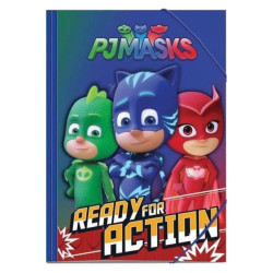 Pj masks 484073 ντοσιέ με λάστιχο Α4
