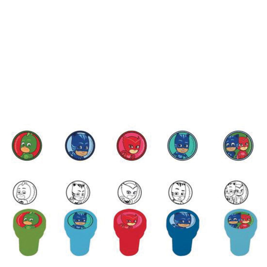 Pj masks 484096 σφραγίδα στρογγυλή