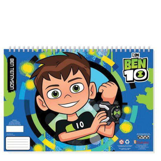 Ben10 500236 μπλοκ ζωγραφικής 40φ