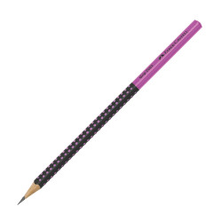 Faber Castell 517011 grip μολύβι δίχρωμο μαύρο/φούξια