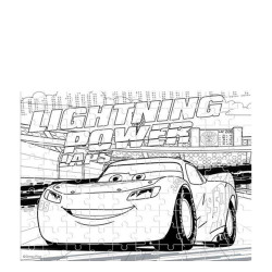 Luna 562079 puzzle χρωματισμού 100τμχ Cars