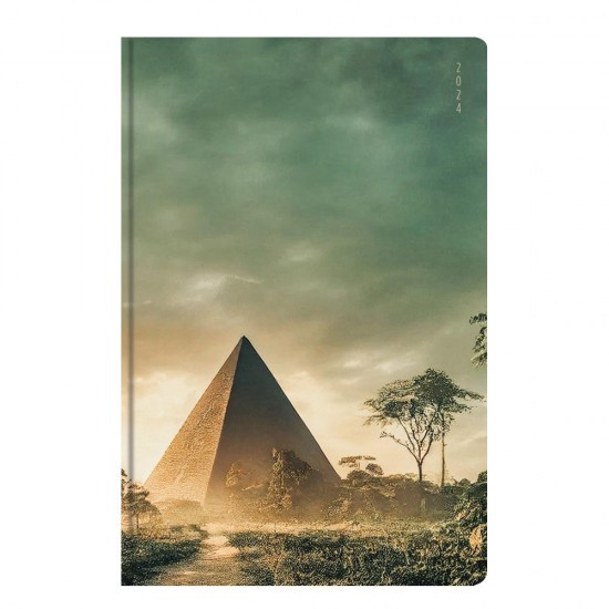 Contax 57301 ημερολόγιο 2024 ημερήσιο 14x21cm, Πυραμίδα