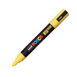 Uni Posca 5M μαρκαδόρος κίτρινο 1.8-2.5mm