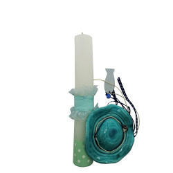 Uniker LD712641-1 λαμπάδα πορσελάνινο καπέλο βεραμάν