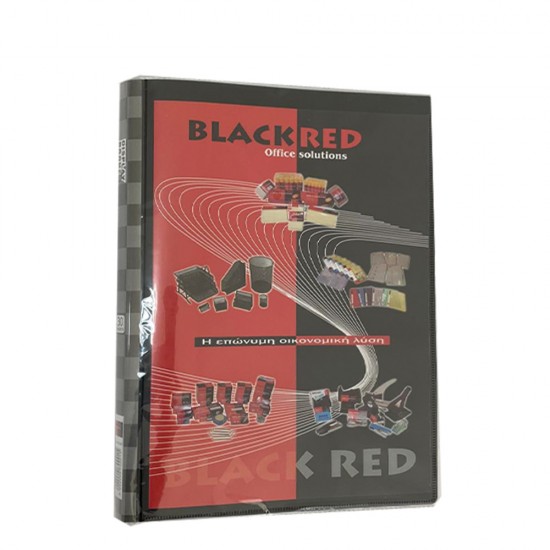 Black Red 70001 σουπλ παρουσίασης 30ζ μαύρο