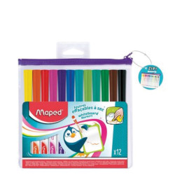Maped 741817 μαρκαδόροι ασπροπίνακα 12τμχ