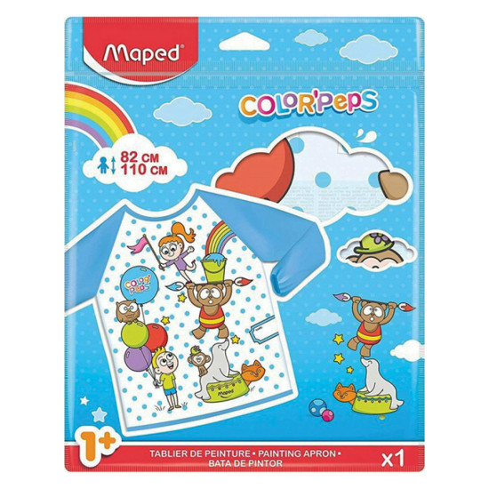 Maped early age 820310 ποδιά με μανίκια 82-110cm