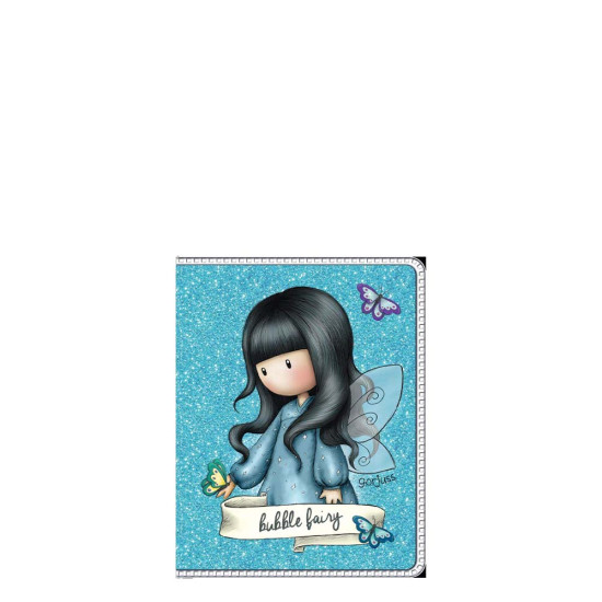 Santoro Gorjuss 843GJ06 μικρό σημειωματάριο glitter Bubble fairy