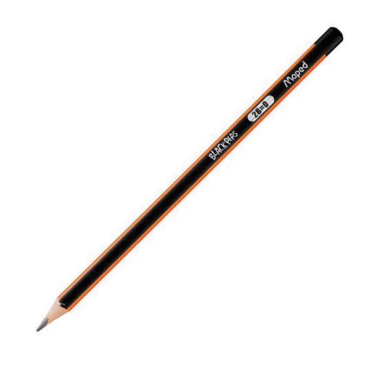 Maped 850021 black peps μολύβι ΗΒ