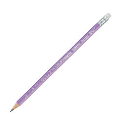 Maped black peps pastel 851769 μολύβι με γόμα HB μωβ
