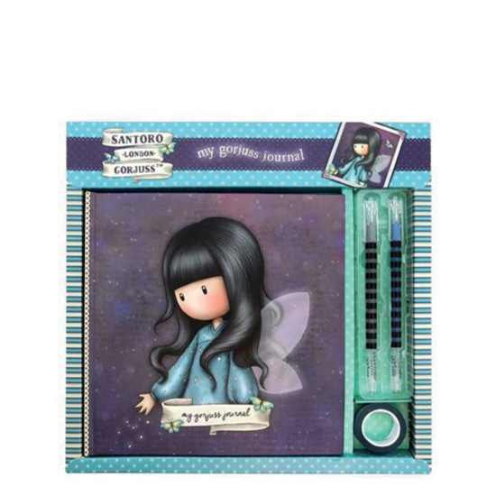 Santoro Gorjuss 869GJ02 σετ σημειωματάριο – στυλό Bubble fairy
