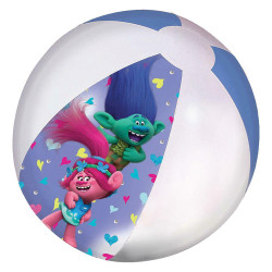 Gim 872-70130 φουσκωτή μπάλα θαλάσσης 45cm Trolls