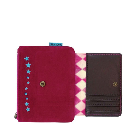Santoro Gorjuss 872GJ03 πορτοφόλι μικρό Moon buttons