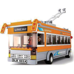 Sluban B0332 Town Trolley bus 457 pcs
