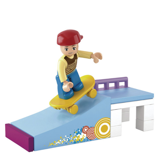 Sluban B0512 Girl's Dream Skater 23 pcs