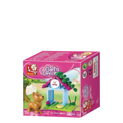 Sluban B0513 Girl's Dream Dog house 18 pcs