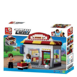 Sluban B0571 Town Small grocer 186 pcs