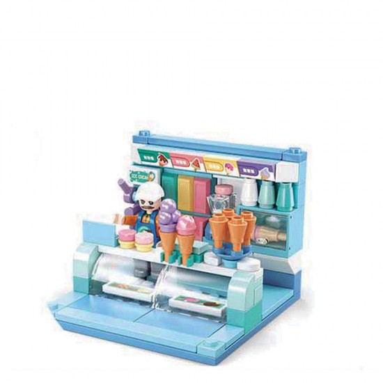 Sluban B0792B Mini Handcraft Ice cream shop 110 pcs