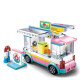 Sluban B0797 Girl's Dream Medical car 195 pcs