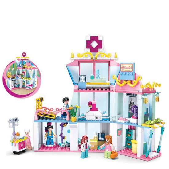 Sluban B0799 Girl's Dream Hospital 458 pcs