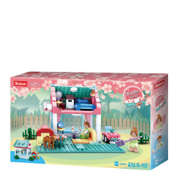 Sluban B0821 Girl's Dream Sweetie house 244 pcs
