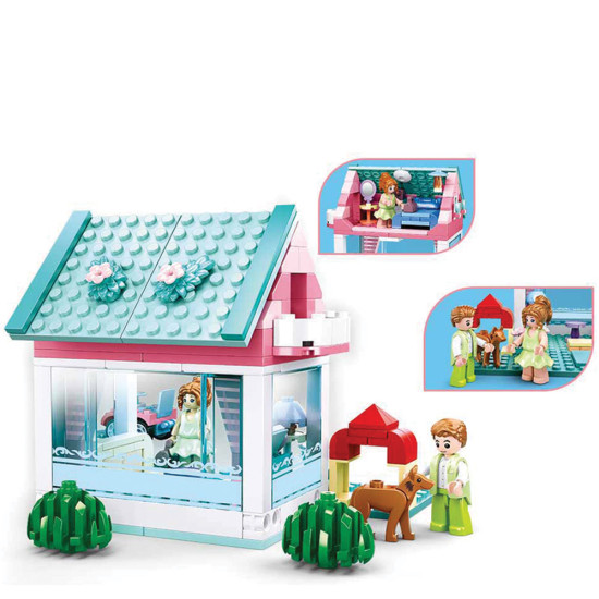 Sluban B0821 Girl's Dream Sweetie house 244 pcs