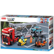 Sluban B0880 Town Car transporter 542 pcs