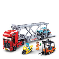 Sluban B0880 Town Car transporter 542 pcs