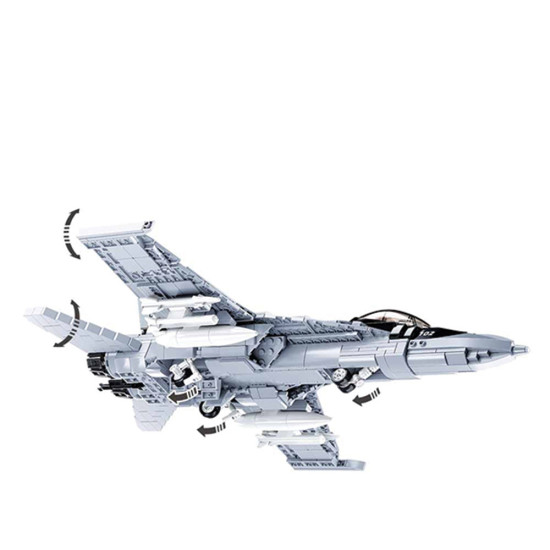 Sluban B0928 Model Bricks Super bumb fligh 682 pcs