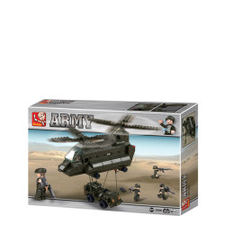 Sluban B6600 Army Transport helicopter 370 pcs