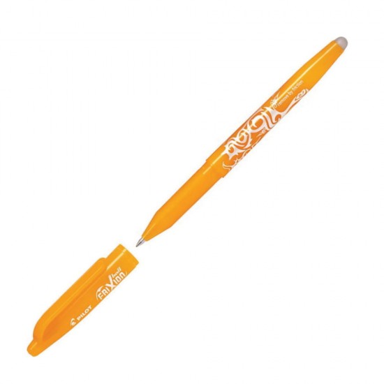 Pilot frixion BL-FR7AO 0.7mm στυλό με γόμα πορτοκαλί