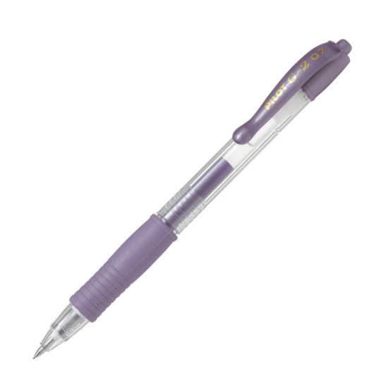 Pilot BL-G2-7MV στυλό gel 0.7mm μεταλλικό μωβ