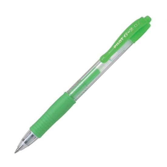Pilot BL-G2-7NG στυλό gel 0.7mm neon πράσινο