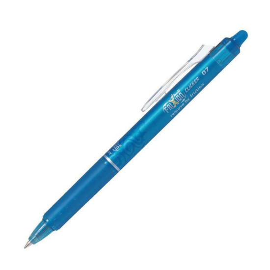 Pilot frixion clicker BLRT-FR7LB στυλό με γόμα 0.7mm γαλάζιο