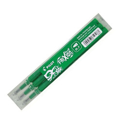 Pilot frixion BLS-FR7-S3-G ανταλλακτικό μελάνι 0.7mm 3τμχ πράσινο