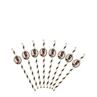 Santoro Gorjuss BR52393 καλαμάκια 8τμχ Ruby