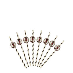 Santoro Gorjuss BR52393 καλαμάκια 8τμχ Ruby